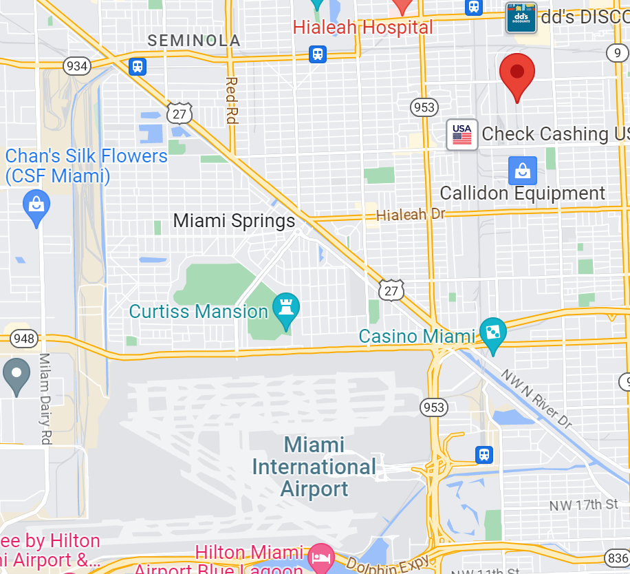 Jet Accessories Technicians location map